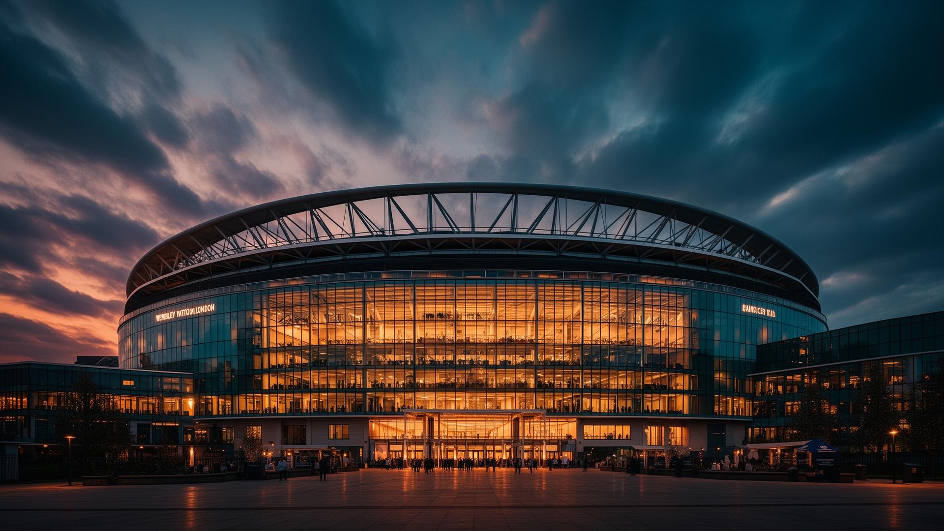 Wembley Stadium exterior