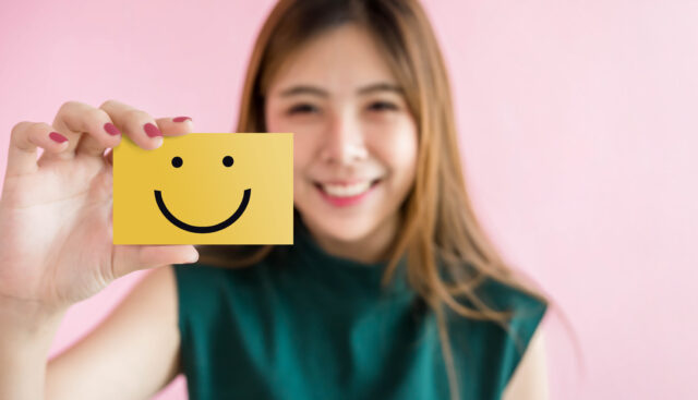A star on a desk represent a customer-first mindset.