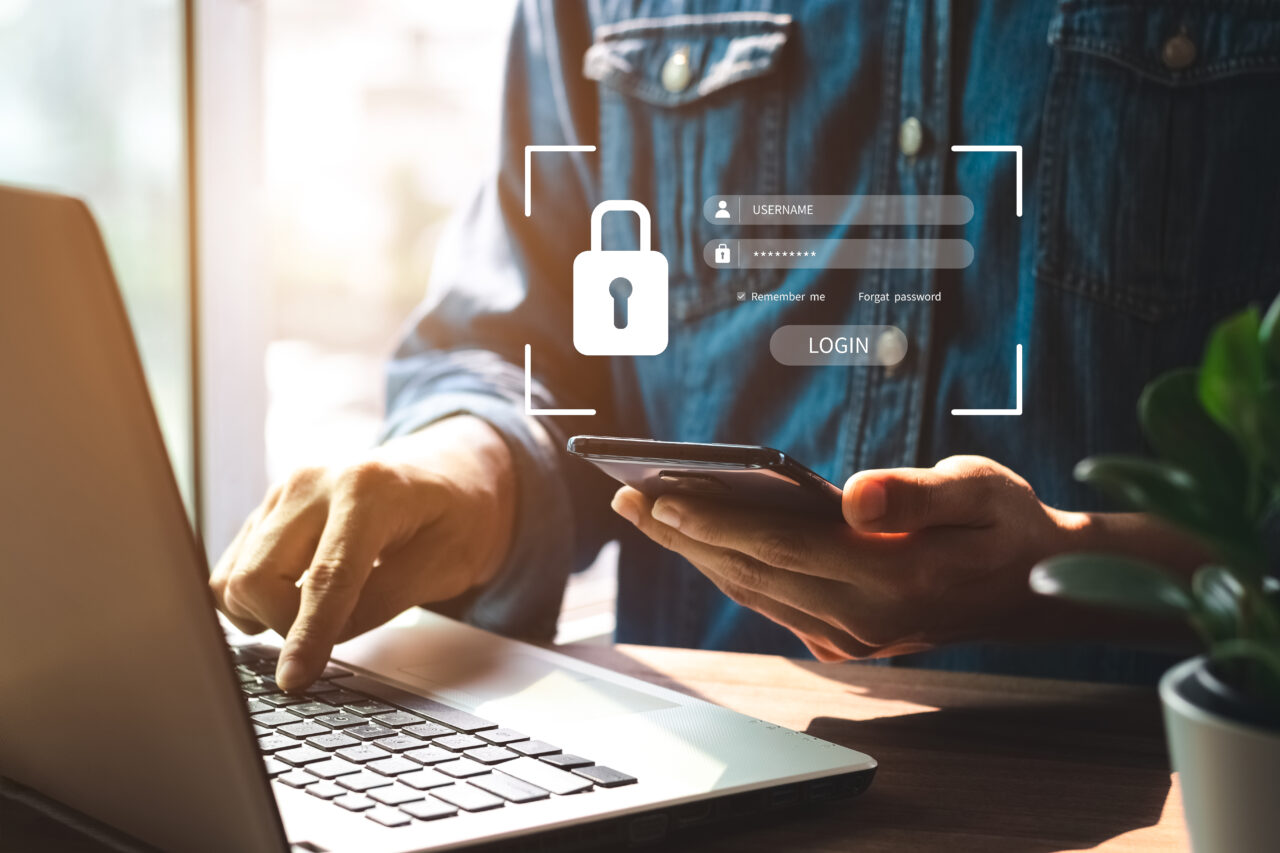 an image showing a safe web. 