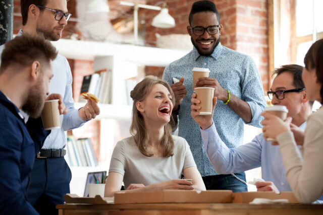 positive work environment in the office