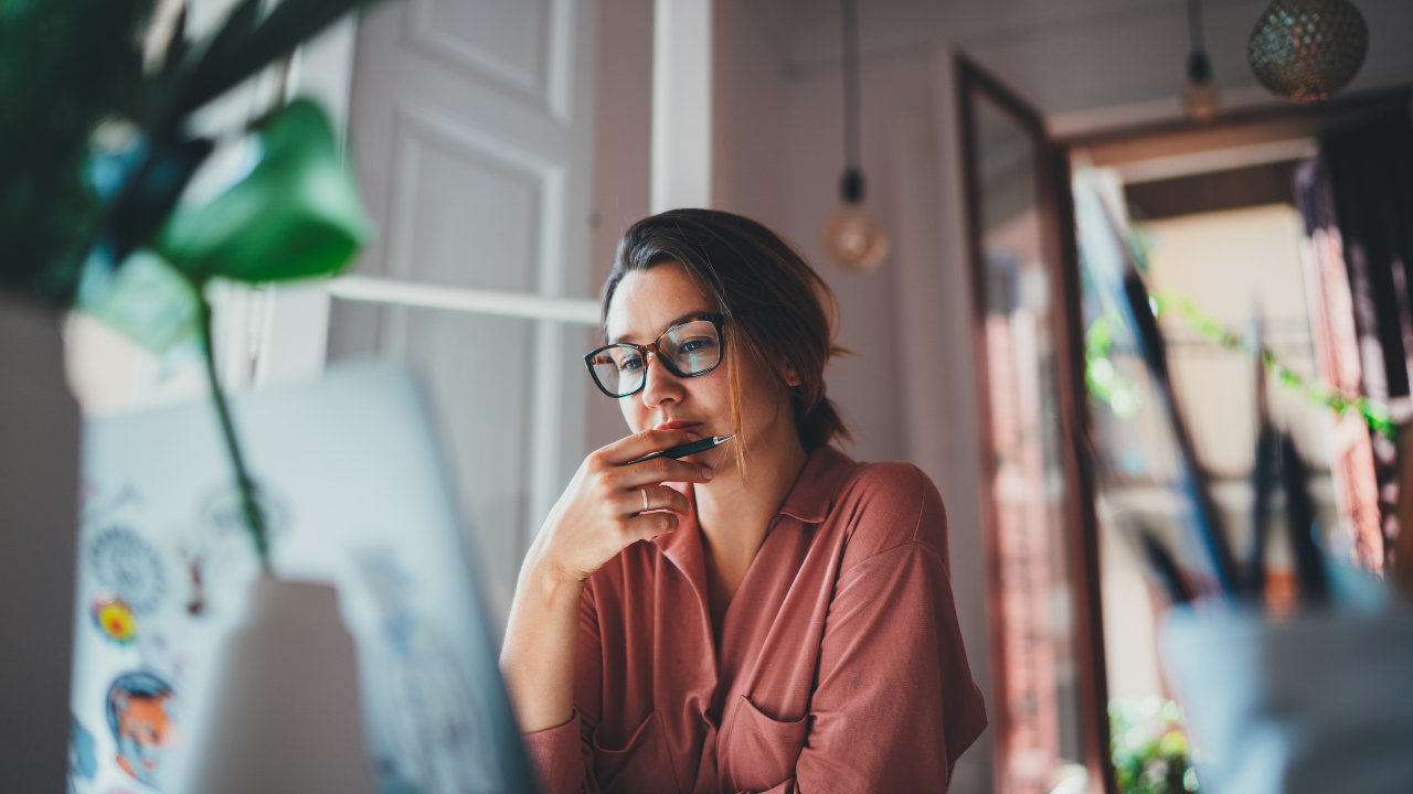 Person reading employee experience news