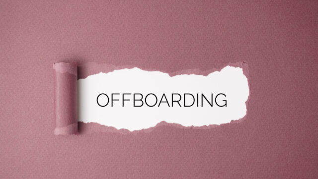 Offboarding exit interviews