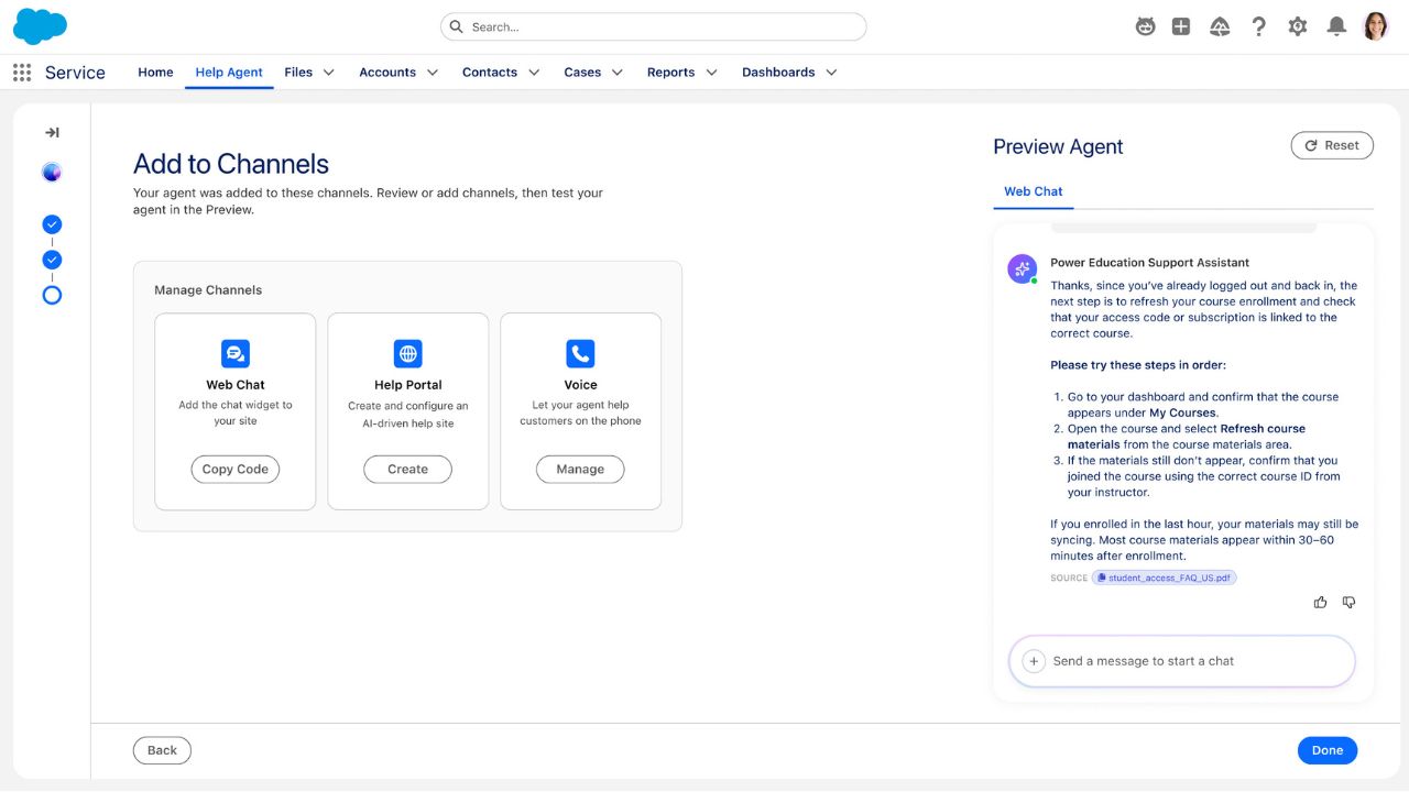 Salesforce Unveils Help Agent With Outcome-Based Pricing, Only Gets Paid When Its New AI Works