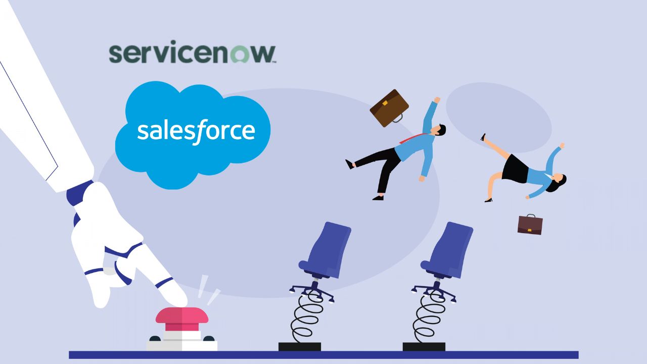 Fresh ServiceNow and Salesforce Layoffs Coincide With Growing Focus on AI Productivity