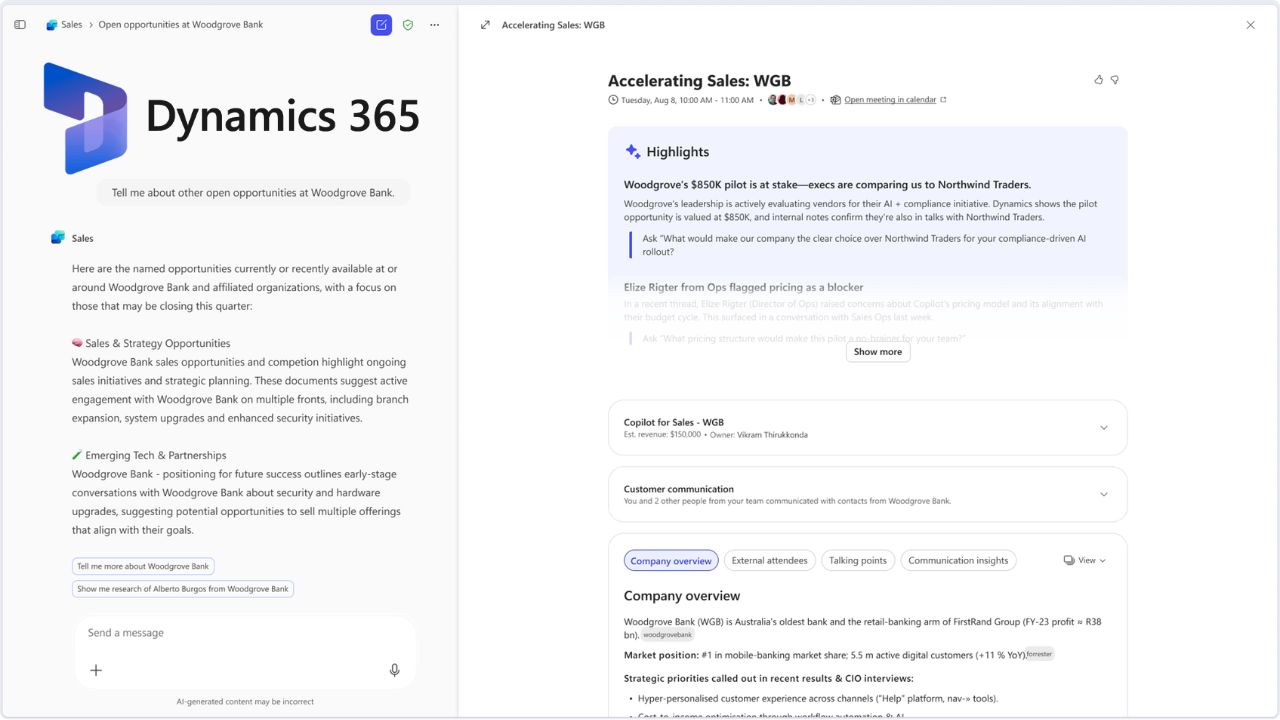 Microsoft's AI Sales and Service Agents Leave the Lab and Clock In With General Availability
